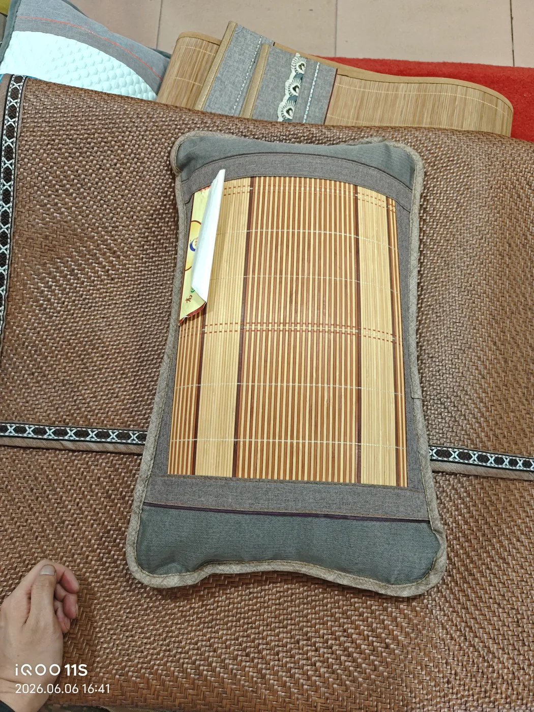 宫廷竹枕头